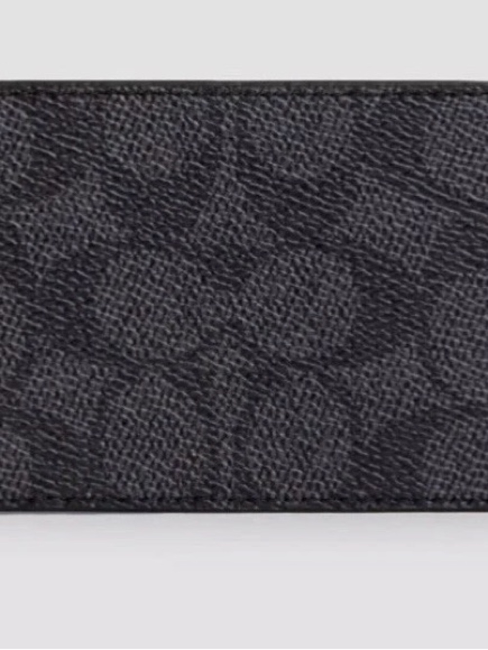 Coach Compact Blfold Wallet in Signature Canvas Gunmetal Black - NWOT